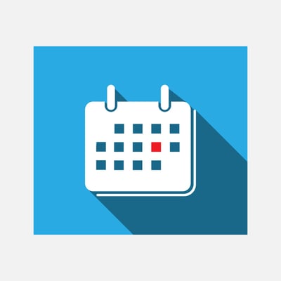 calendar illustration with a date marked in red | Funnel Clarity