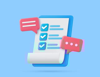 illustration of satisfaction survey